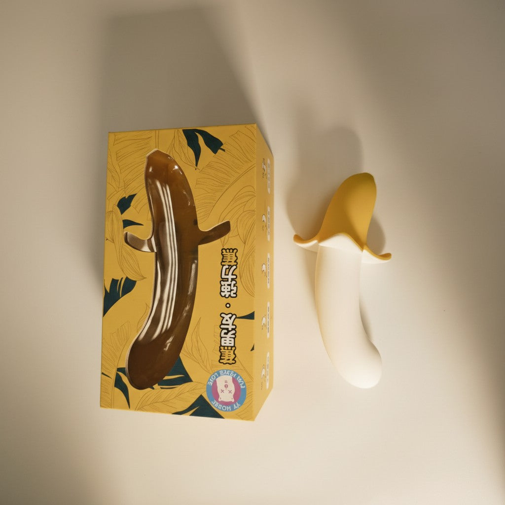 Premium Banana Shaped Intimacy Wellness Massager